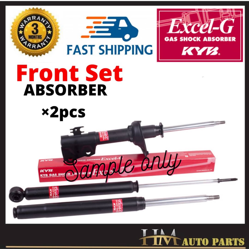 NISSAN LIVINA LATIO 1SET 2PCS FRONT SHOCK ABSORBER GAS KAYABA