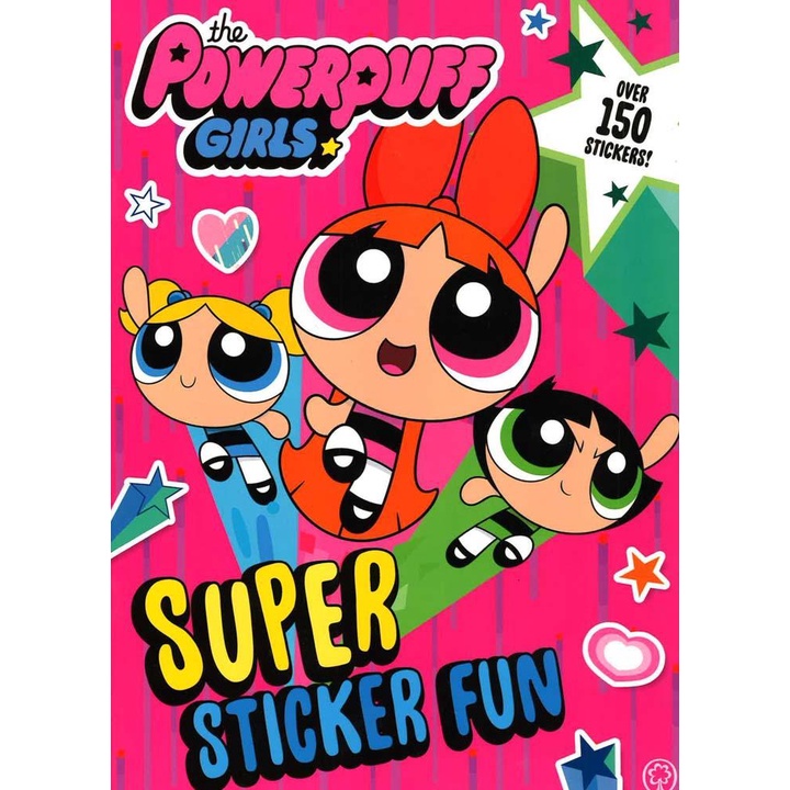 BBW Super Sticker Fun The Powerpuff Girls ISBN