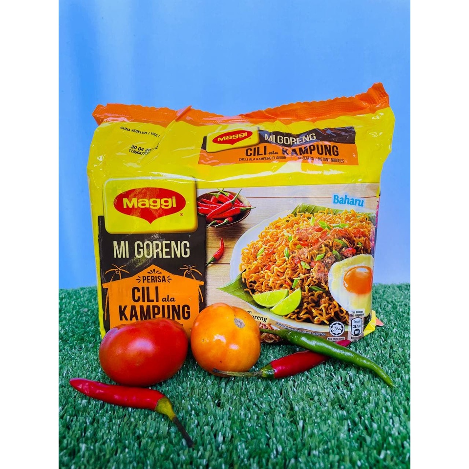 READY STOCK Maggi 2 Minute Instant Fried Noodles Chili Ala Kampung