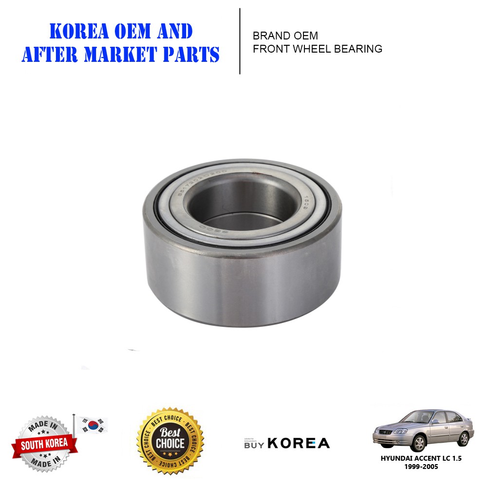 Hyundai Accent Lc Oem Front Wheel Bearing Shopee