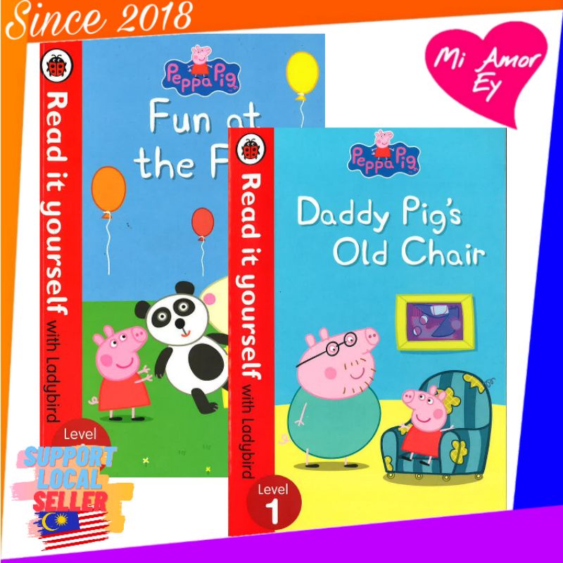 Peppa Pig Read It Yourself With Ladybird Level Shopee Malaysia