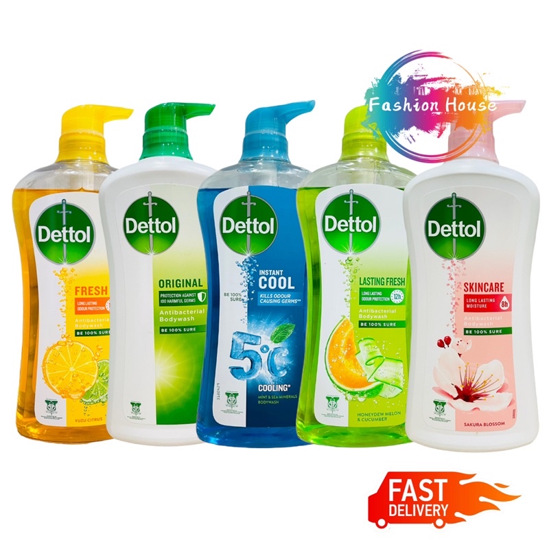 Dettol Shower Gel Body Wash Ml Shopee Malaysia