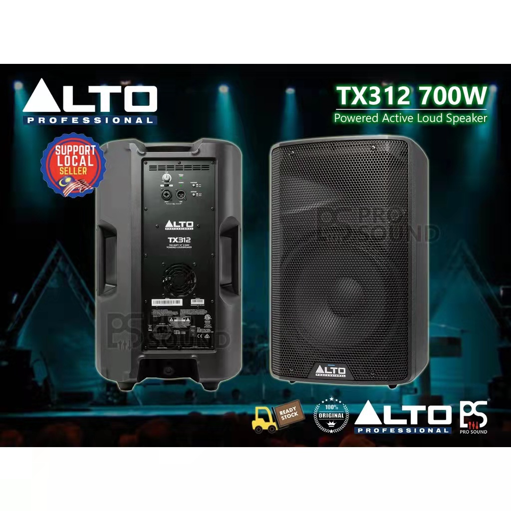 Ready Stock Original Alto Tx W Inch Way Active Powered