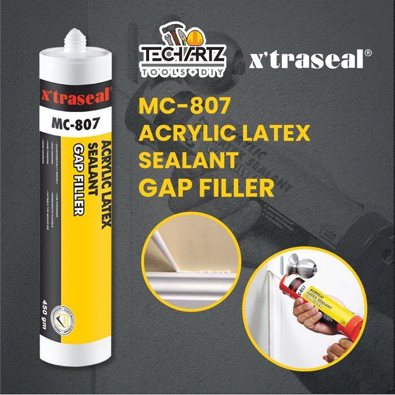 Xtraseal MC 807 Acrylic Latex Sealant Gap Filter Silicone Xtraseal Gap