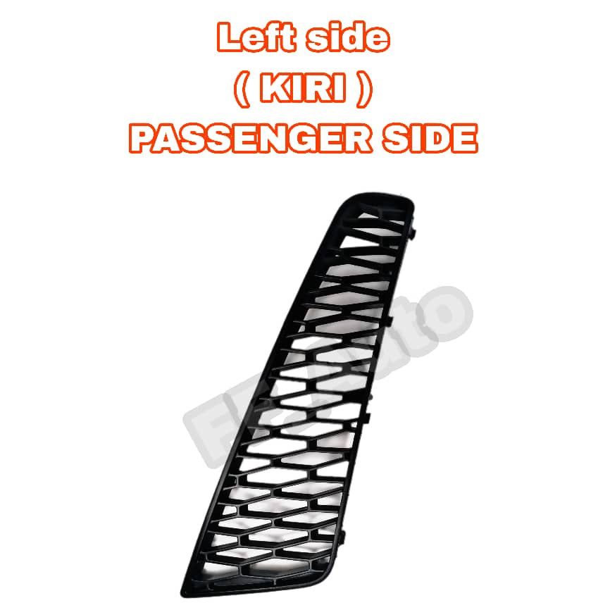 Original Proton Exora Bold Front Bumper Side Grille Grille Tepi