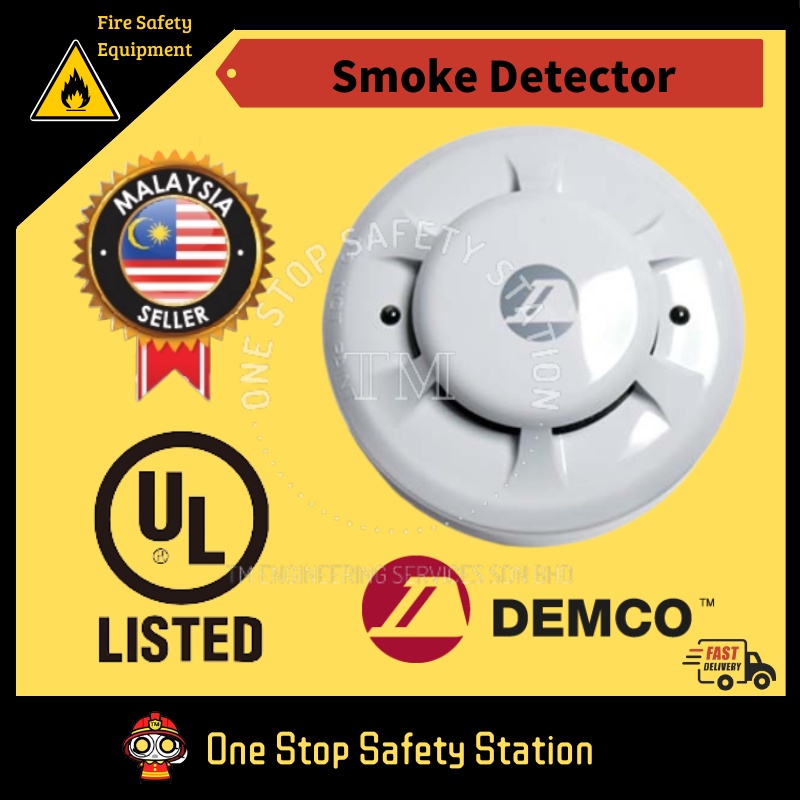 Ship From Johordemco D Smoke Detector Ul Listed