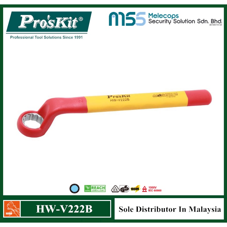 Pro Skit Hw V B V Insulated Single Box End Wrench Mm Shopee