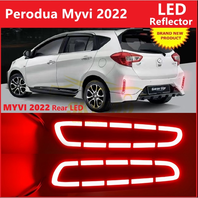 Perodua Myvi Facelift Night Rider Sportivo Sequential Blinking