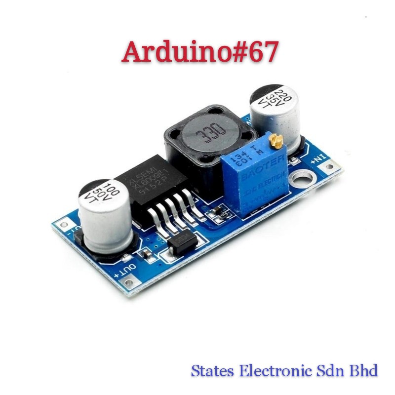 Arduino 67 XL6009 DC DC Adjustable Step Up Voltage Booster Module