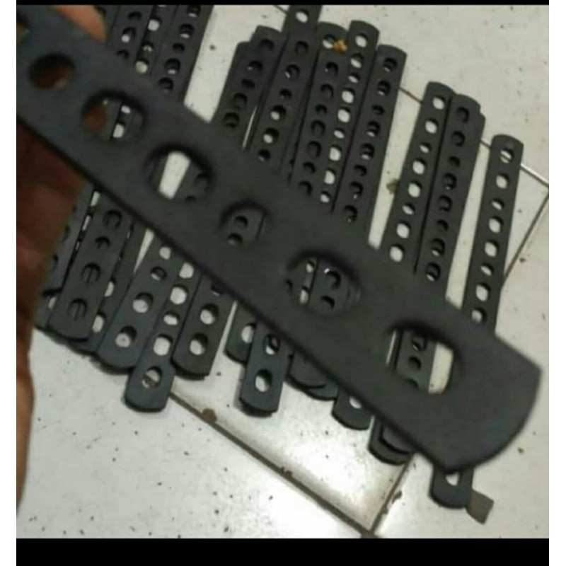 Thick Perforated Iron Plate Lamp Brackets Fender Brackets Exhaust