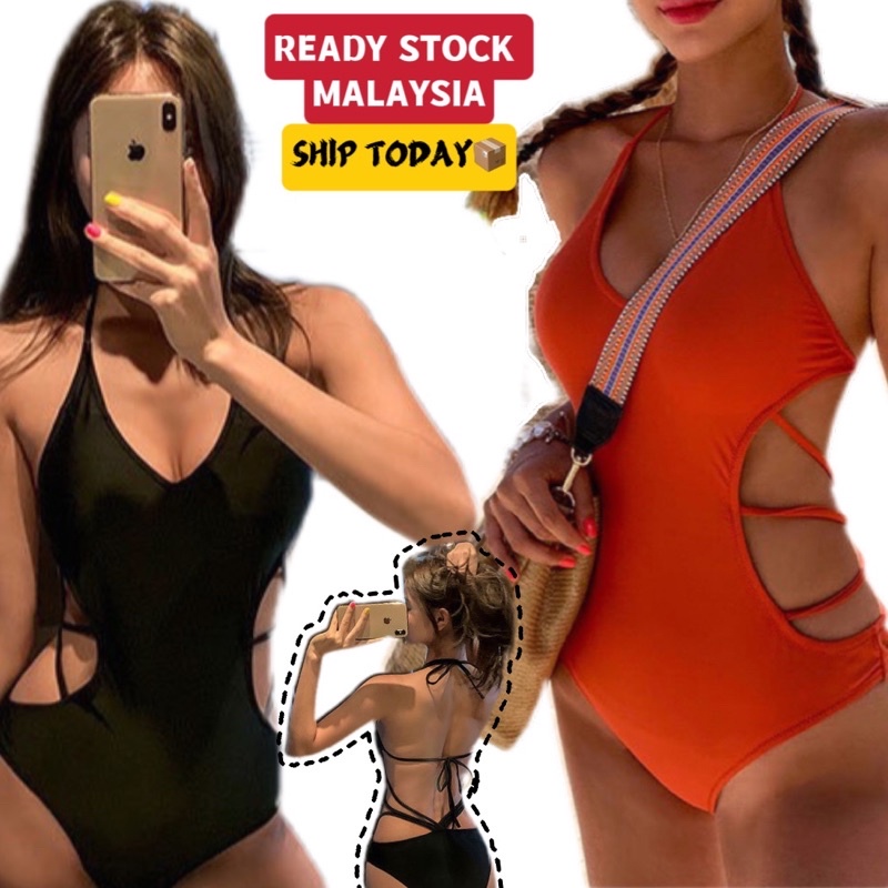 2022 NEW MALAYSIA BIKINI SWIMSUIT SWIMWEAR BAJU RENANG泳衣泳装连体泳衣比基尼