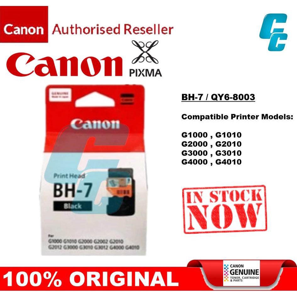 Canon QY6 8003 8007 8019 CA91 CA92 BH7 BH 7 CH7 CH 7 Print Head For