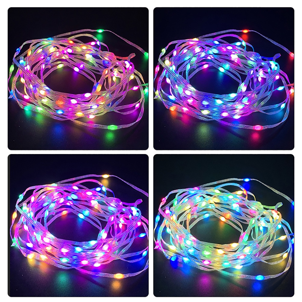 LTG GEE Smart Fairy LED String Lights RGBIC WS2812B USB Rainbow String