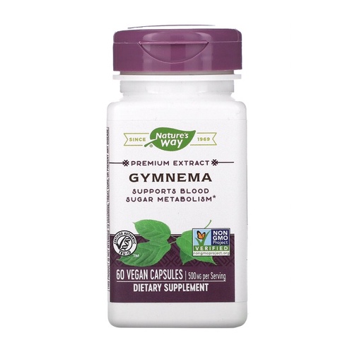 Nature S Way Gymnema 500 Mg 60 Vegan Capsules Shopee Malaysia