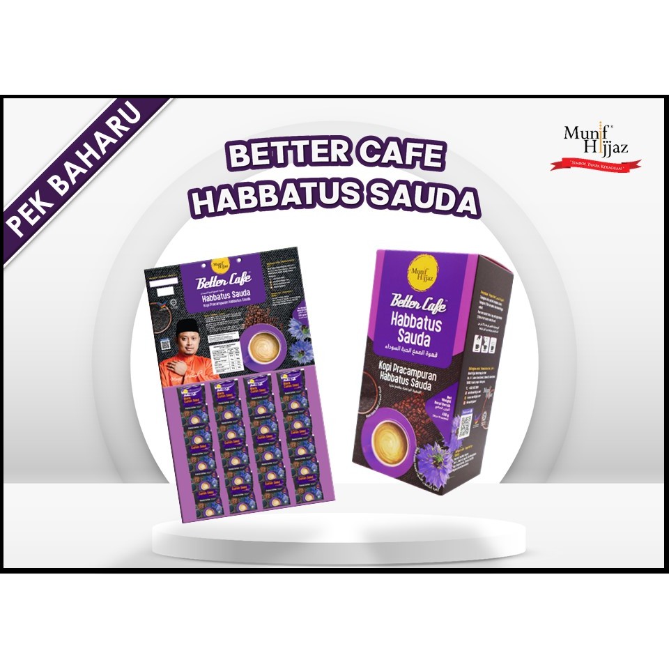 Kopi Habatus Sauda Better Cafe Papan Sachets X G Munif Hijjaz