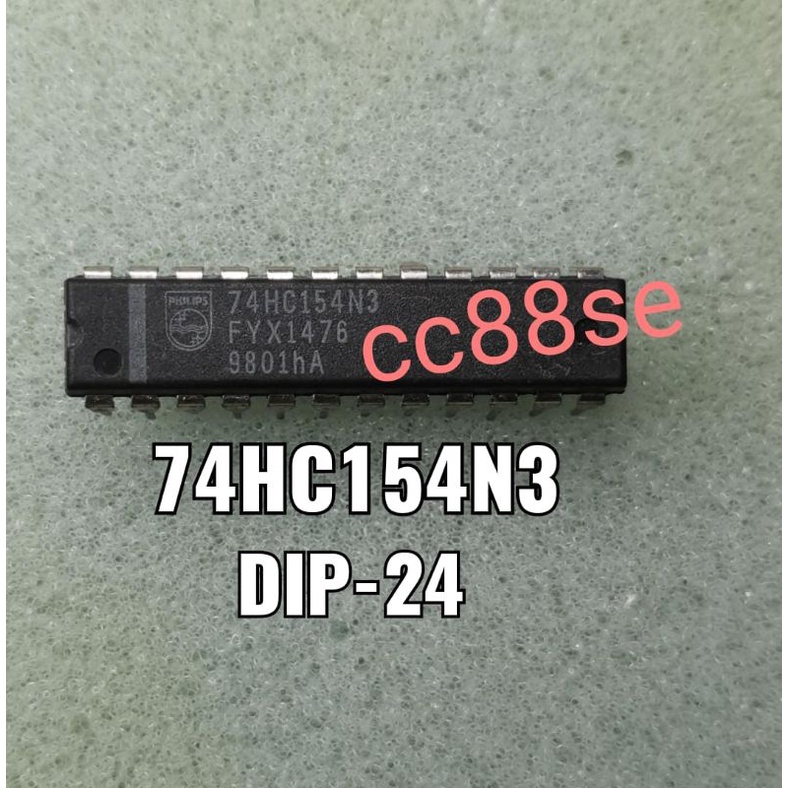 74HC154 74HC154N3 DIP 24 INTERGRATED CIRCUIT IC Shopee Malaysia