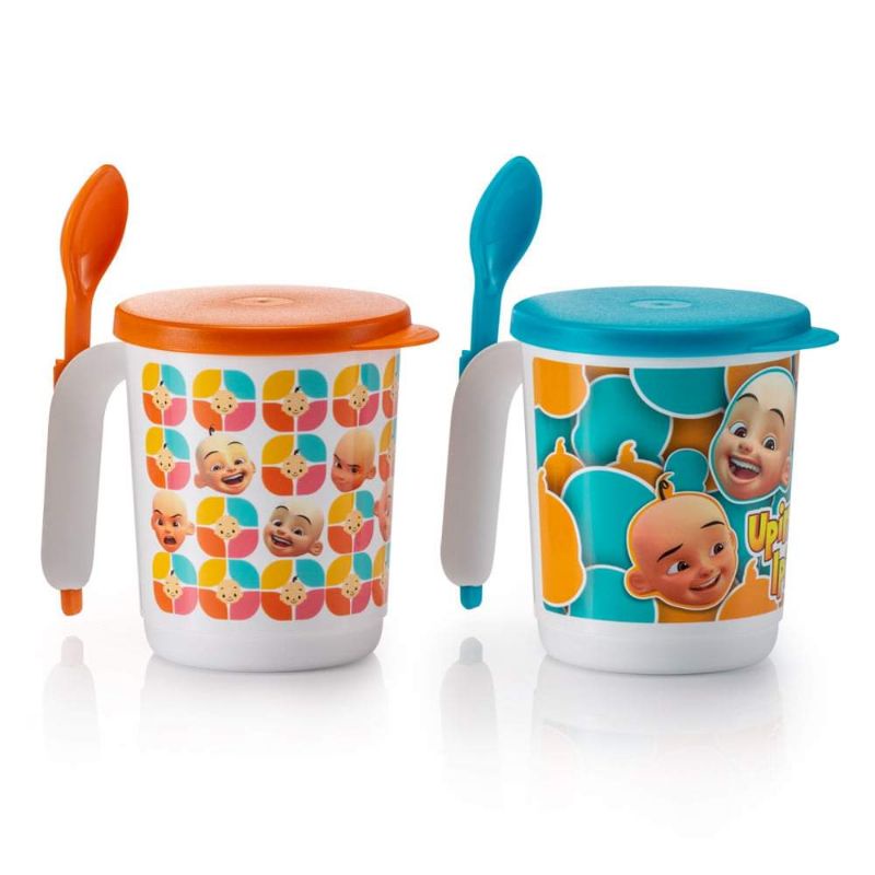 Ready Stock Pcs Or Pcs Tupperware Upin Ipin Illumina Mugs Ml