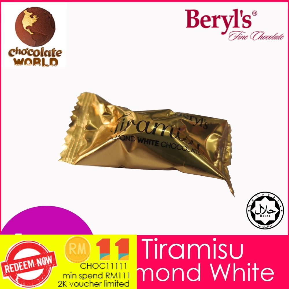 Mix Match Beryl S Tiramisu Almond White Chocolate 1pc Made In