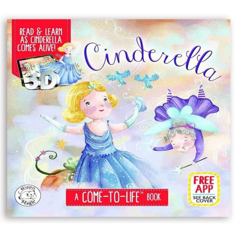 Bbw BOOK AUGMENTED REALITY CINDERELLA Shopee Malaysia