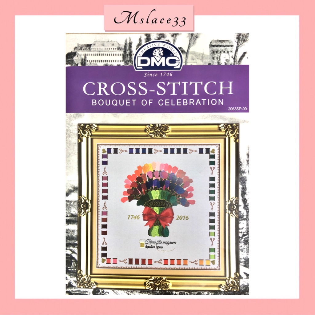 Cross Stitch Kit Cross Stich Set Come With DMC Thread Shopee Malaysia