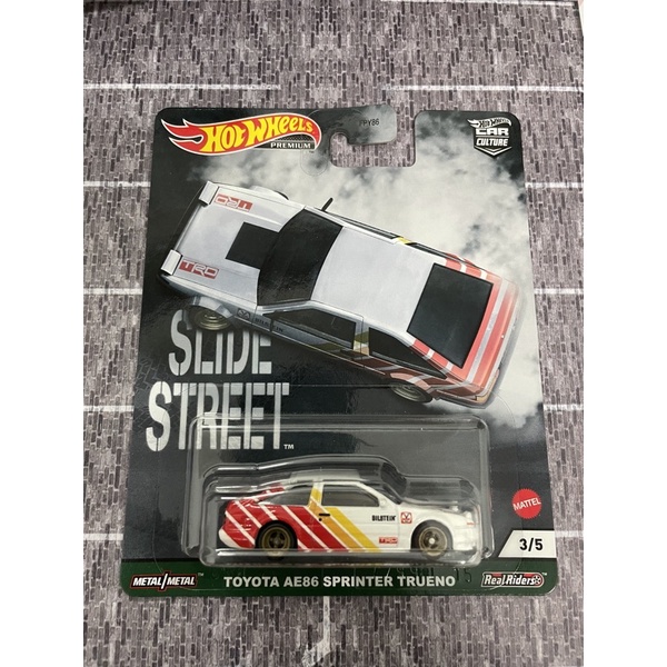 Hot Wheels Toyota AE86 Sprinter Trueno Slide Street Shopee Malaysia