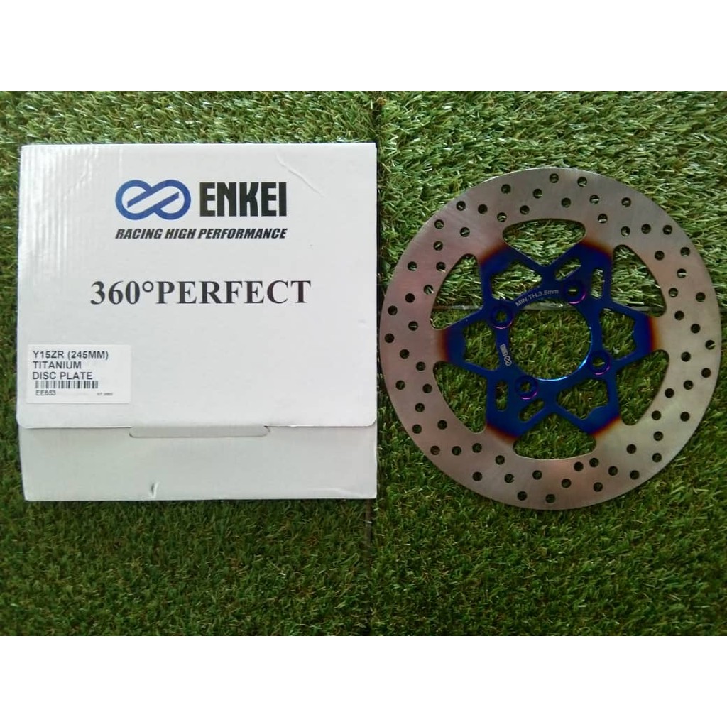 Enkei Disc Plate Y Zr Titanium Mm Shopee Malaysia