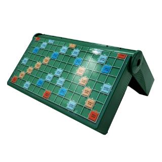 Cm Foldable Scrabble Board Game Folding Travel Scrabble Compact