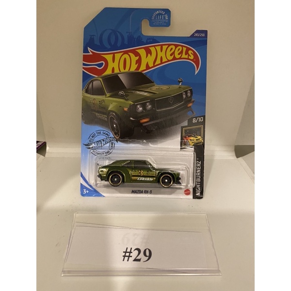 HOT WHEELS GREEN MAZDA RX 3 Shopee Malaysia