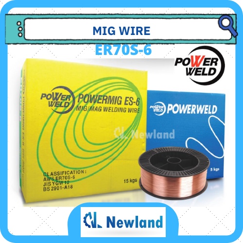 Powerweld MIG Wire 0 8mm 1 0mm 1 2mm 15kg Shopee Malaysia