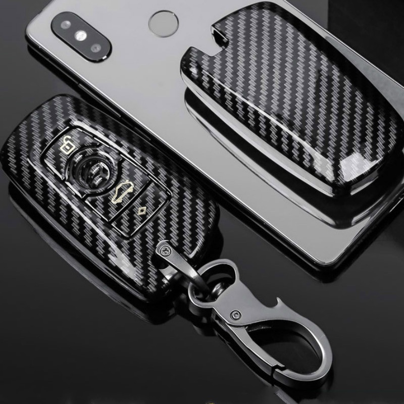 Carbon Fiber Abs Car Key Case For Bmw F F F F F F X X F