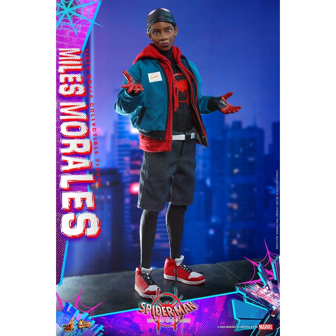 HOT TOYS MMS SPIDER MAN INTO THE SPIDER VERSE MILES MORALES TH