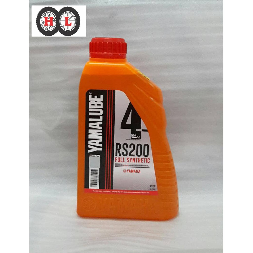 Yamahalube Yamalube Rs Fully Synthetic Sae W T Engine Oil