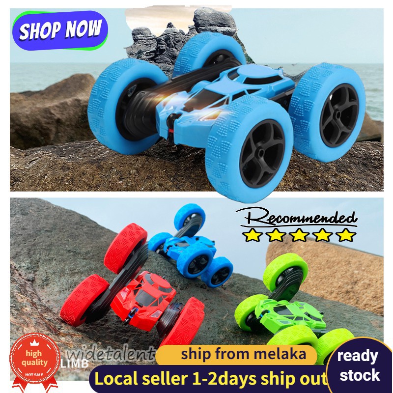 RC Car Stunt Drift Deformation Buggy Car Rock Crawler Roll Car