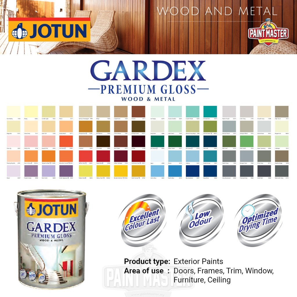 L Jotun Gardex Premium Gloss Available In Gloss Semi Gloss Matt