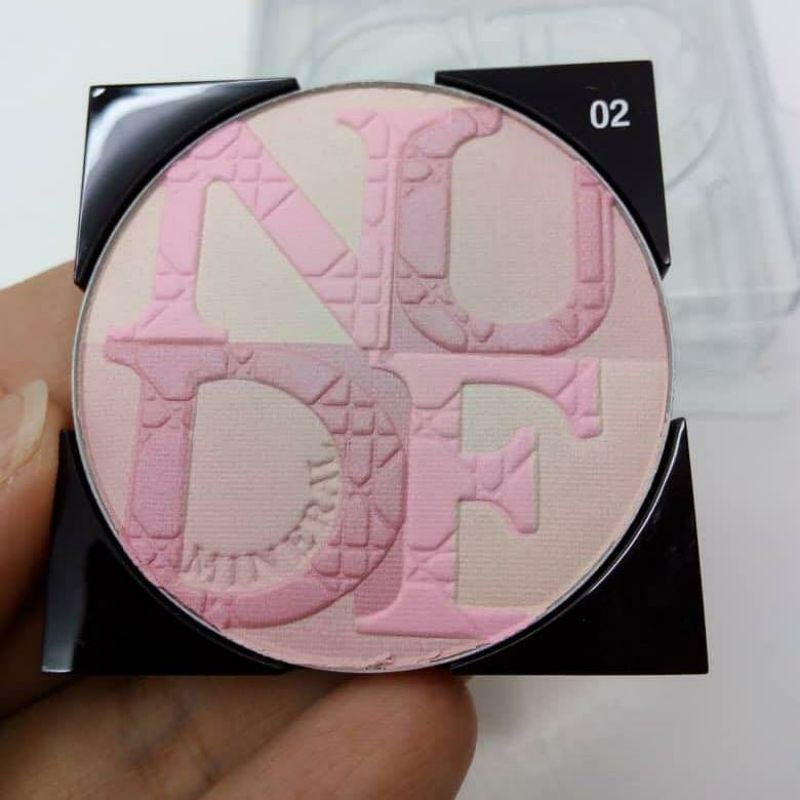 Diorskin Mineral Nude Glow Powder 02 Pink Tease Tester Unit