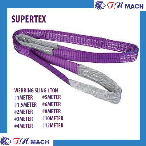 Supertex Korea Flat Webbing Sling Safety Factor Shopee Malaysia