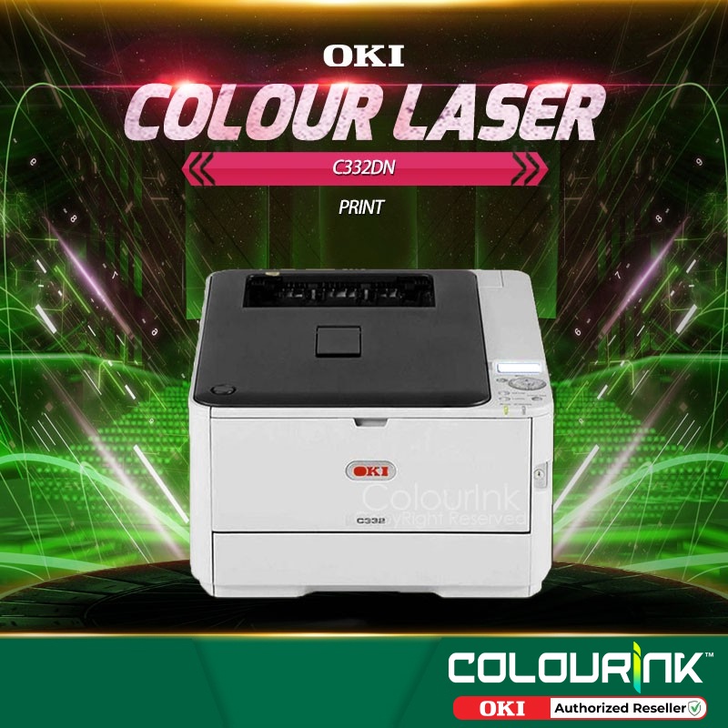 OKI C332DN C650DN A4 Duplex Network Colour Laser Printer Similar 150a