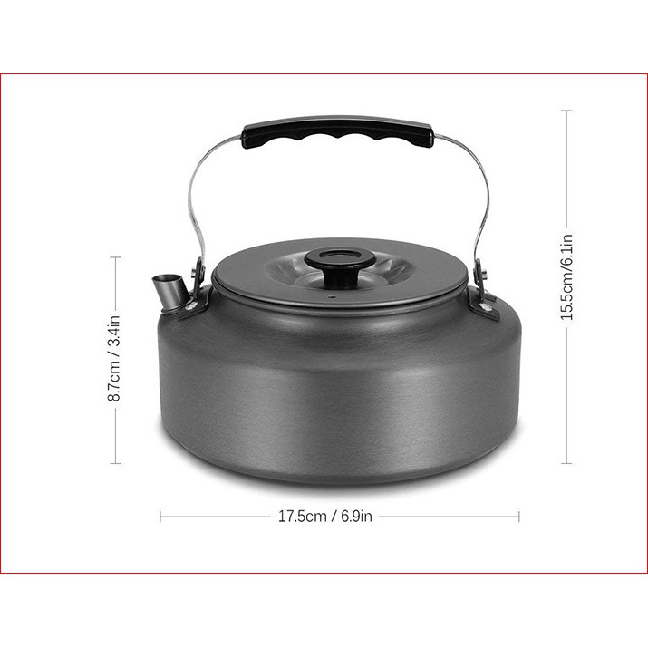 Portable Kettle Ultra Camping Light Outdoor Water Kettle Pot Aluminum