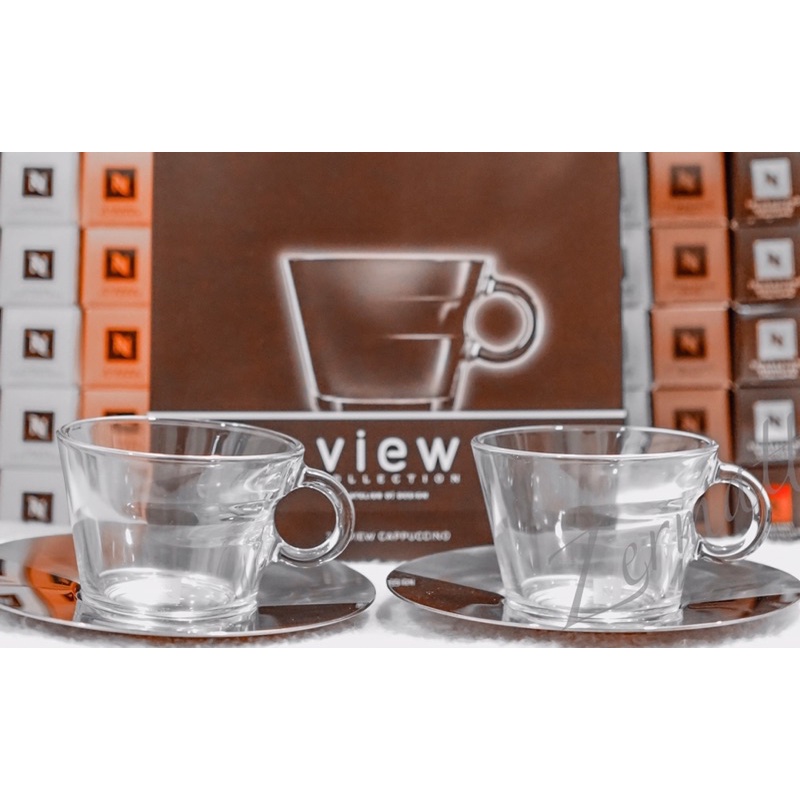 Nespresso View Cappuccino Cups X 2 Shopee Malaysia