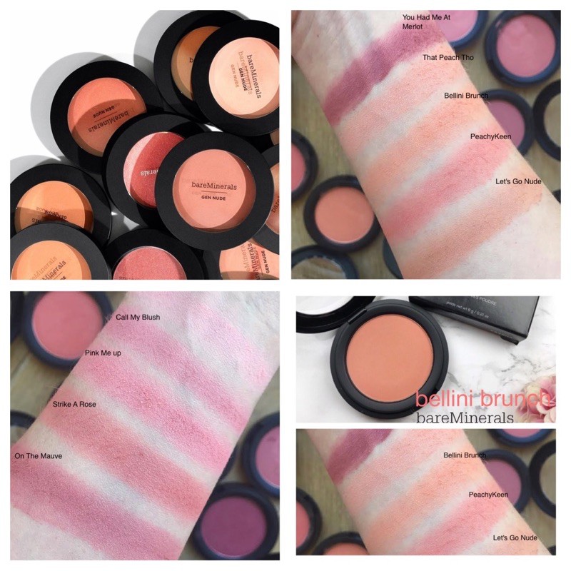 Bareminerals Gen Nude Powder Blush Mineral Blush G Shopee Malaysia