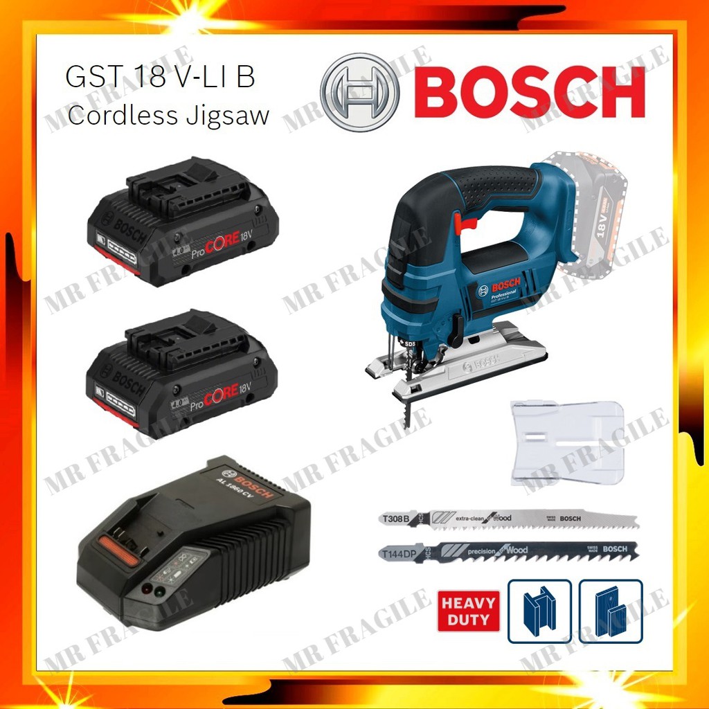 BOSCH GST 18V LI B Compact And Powerful Cordless Jigsaw GST 18V Li Jig