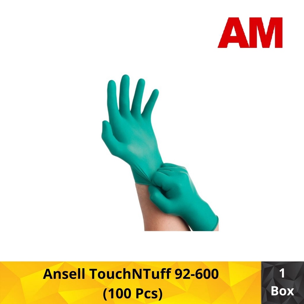 Ansell Touchntuff Pcs Box Shopee Malaysia