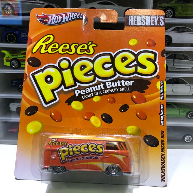 Hot Wheels Volkswagen Micro Bus Reeses Pieces T Shopee Malaysia