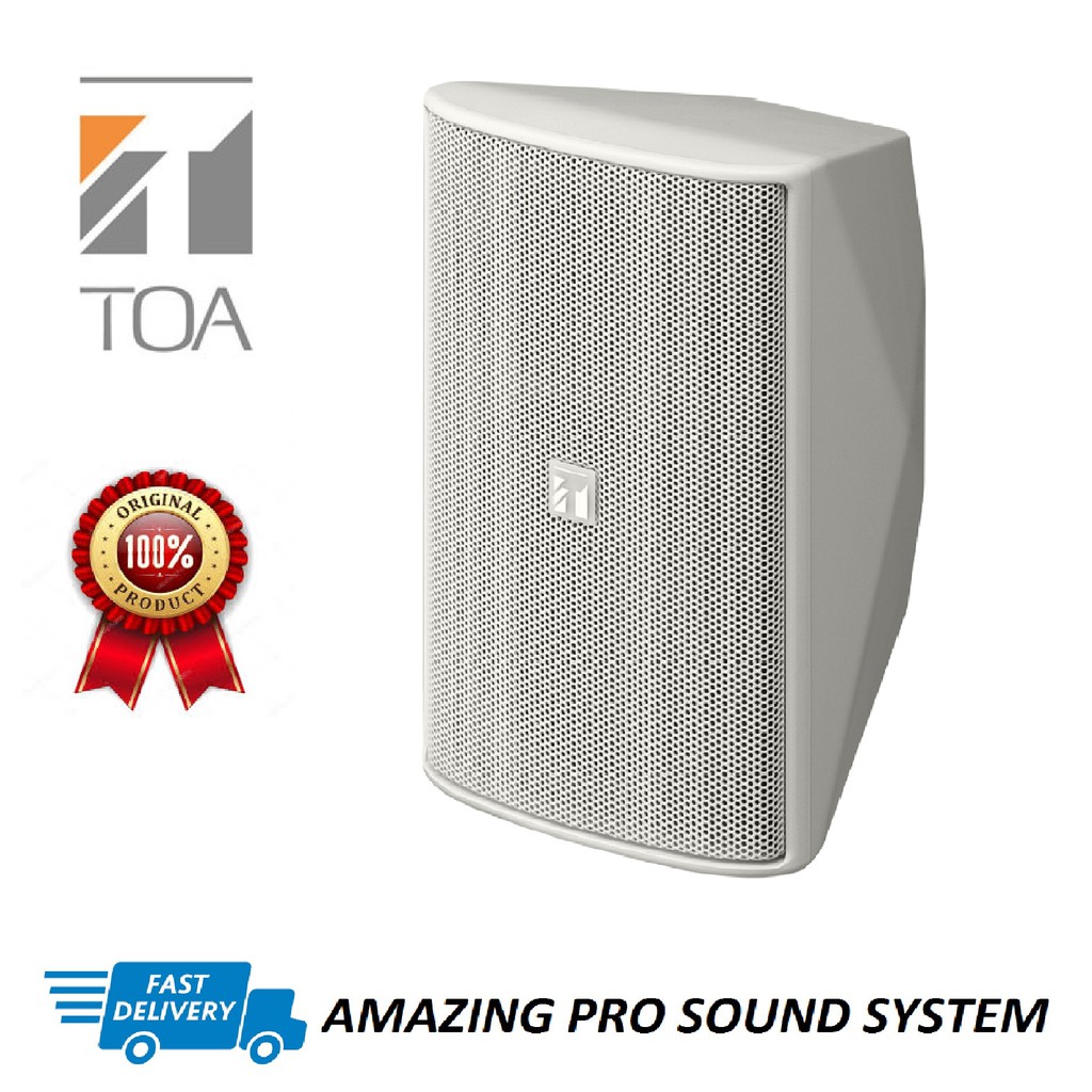 Toa F Wt Wide Dispersion Speaker System Shopee Malaysia