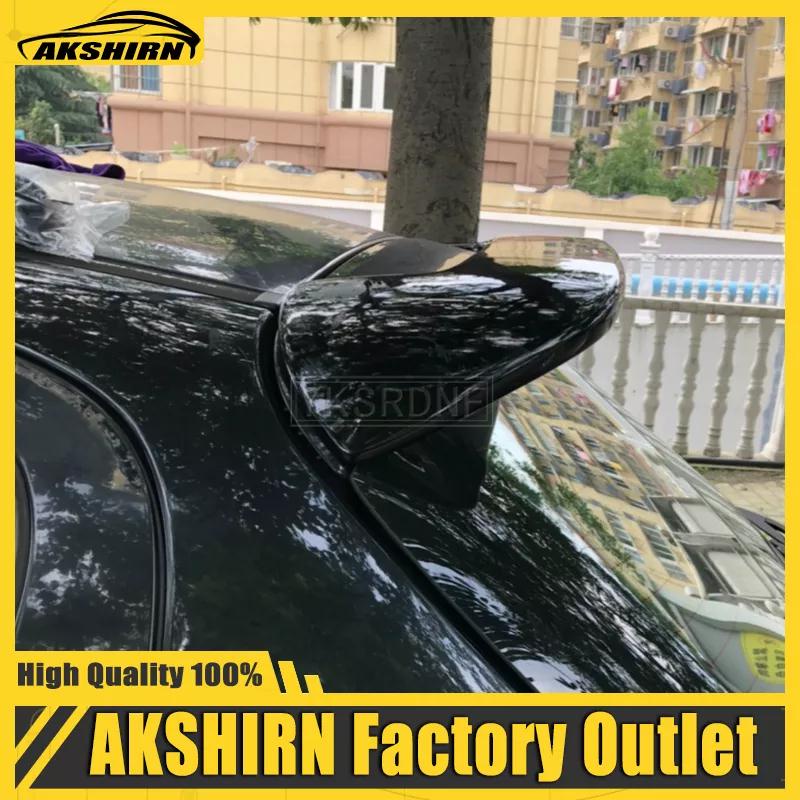 Car Styling ABS Plastic Unpainted Primer Rear Trunk Boot Wing Roof Lip