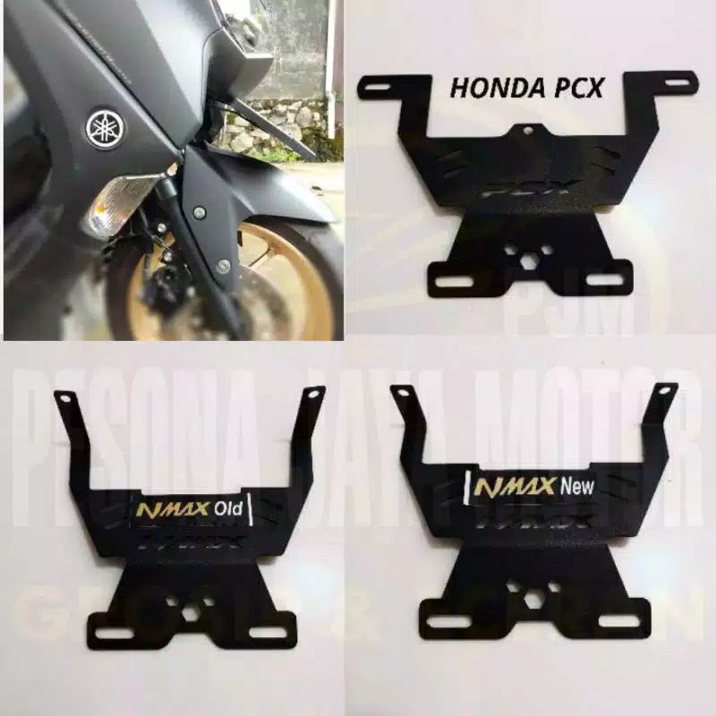 Bracket Placemat Plate Number Plate Cha Ready Nmax Lama Nmax New