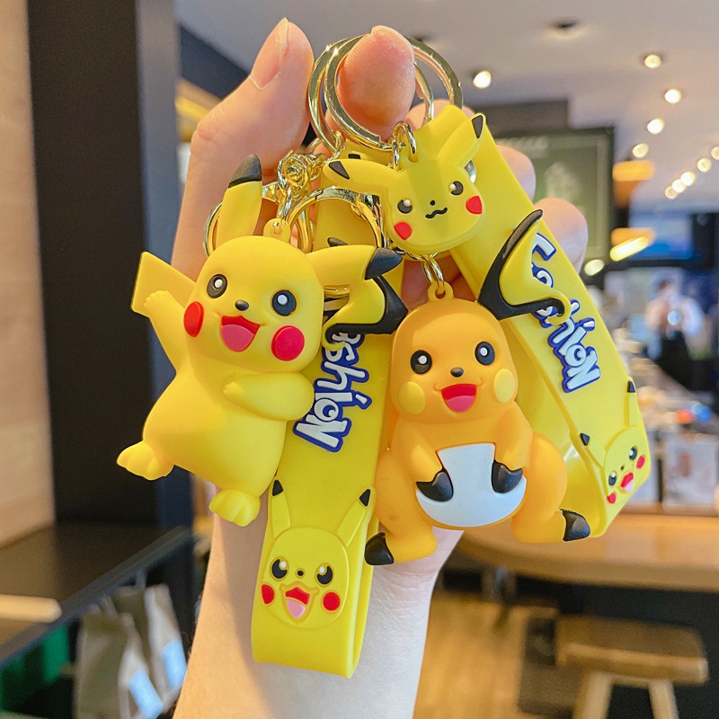 Pokémon Pokémon Pikachu Key Ring Pendant Car Keychain Series Female