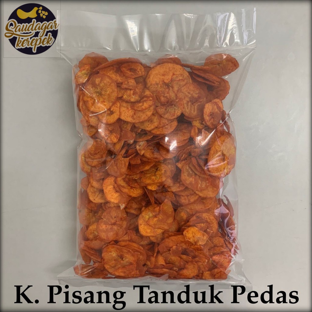 HOT ITEM Aneka Kerepek Pisang Banana Chips 500g By Saudagar Kerepek