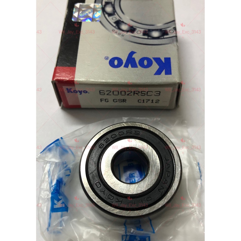 JTEKT KOYO BALL BEARING 2RS C3 6001 6002 6003 6004 6005 6200 6201 6202