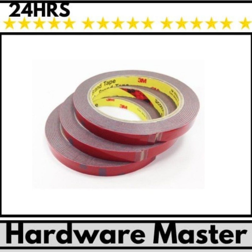 HardwareMaster 100 ORIGINAL 3M SUPER HEAVY DUTY Double Sided Tape